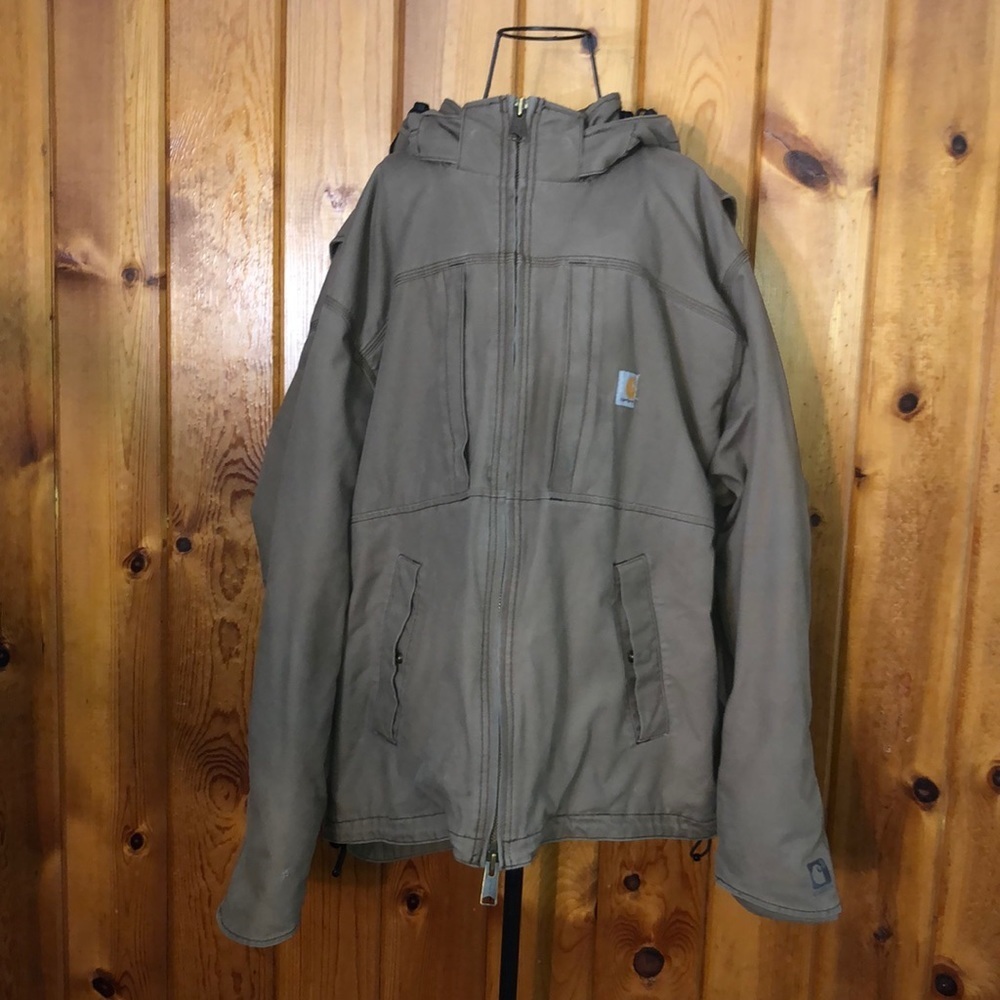 FULL SWING® RELAXED FIT RIPSTOP INSULATED JACKET - 3 WARMEST RATING size 2XL